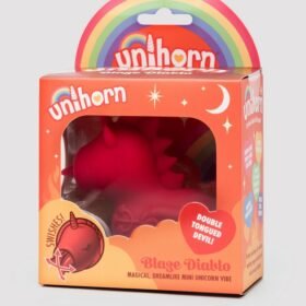 Unihorn Blaze Diablo Rechargeable Flickering Clitoral Vibrator