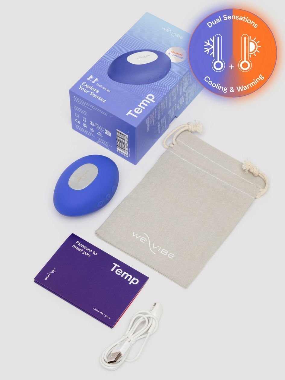 87333.jpg We-Vibe Temp Lavender Blue Heating and Cooling Clitoral Vibrator - Image 1