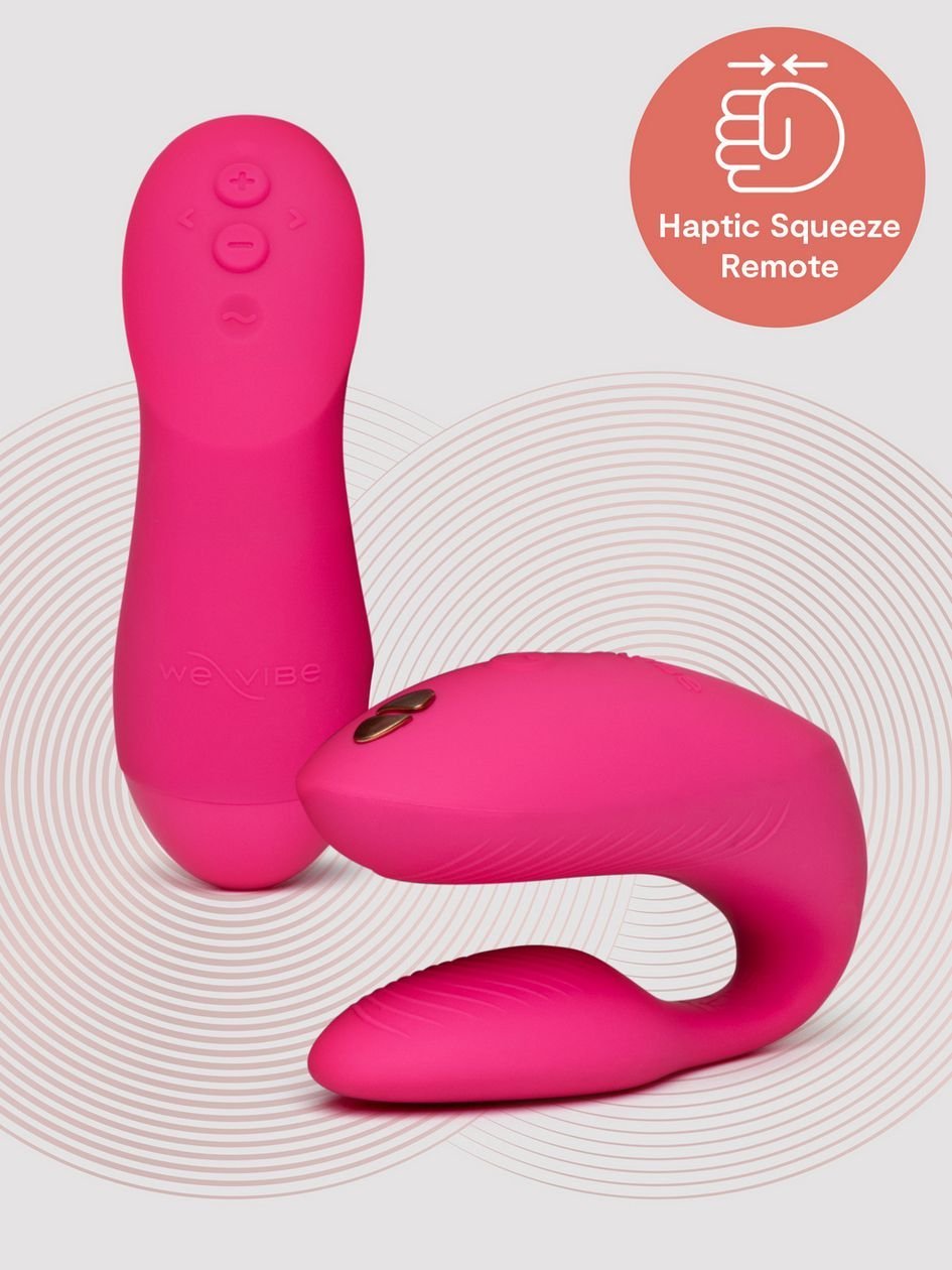 87336.jpg We-Vibe Chorus Pro Electric Pink App and Remote Controlled Couple's Vibrator - Image 1