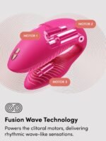 We-Vibe Chorus Pro Electric Pink App and Remote Controlled Couple's Vibrator - Image 4