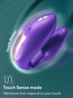 We-Vibe Chorus Pro Cosmic Purple App and Remote Controlled Couple's Vibrator - Image 2