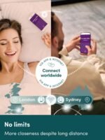 We-Vibe Chorus Pro Cosmic Purple App and Remote Controlled Couple's Vibrator - Image 5