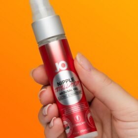 JO® Nipple Titillator Arousal Gel Electric Strawberry 1 fl oz