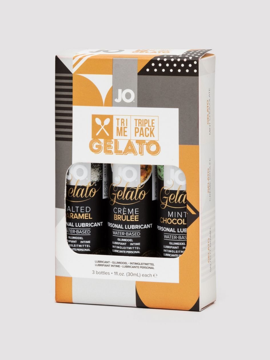 87401.jpg System JO Tri Me Gelato Triple Pack Lubricants 1 fl oz - Image 1