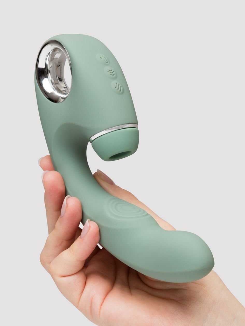 87411.jpg Lovehoney Dual Embrace Pulsing Clitoral Suction Dual Stimulator - Image 1