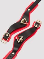 Ouch! Milan Faux Leather Leg Cuffs - Image 5
