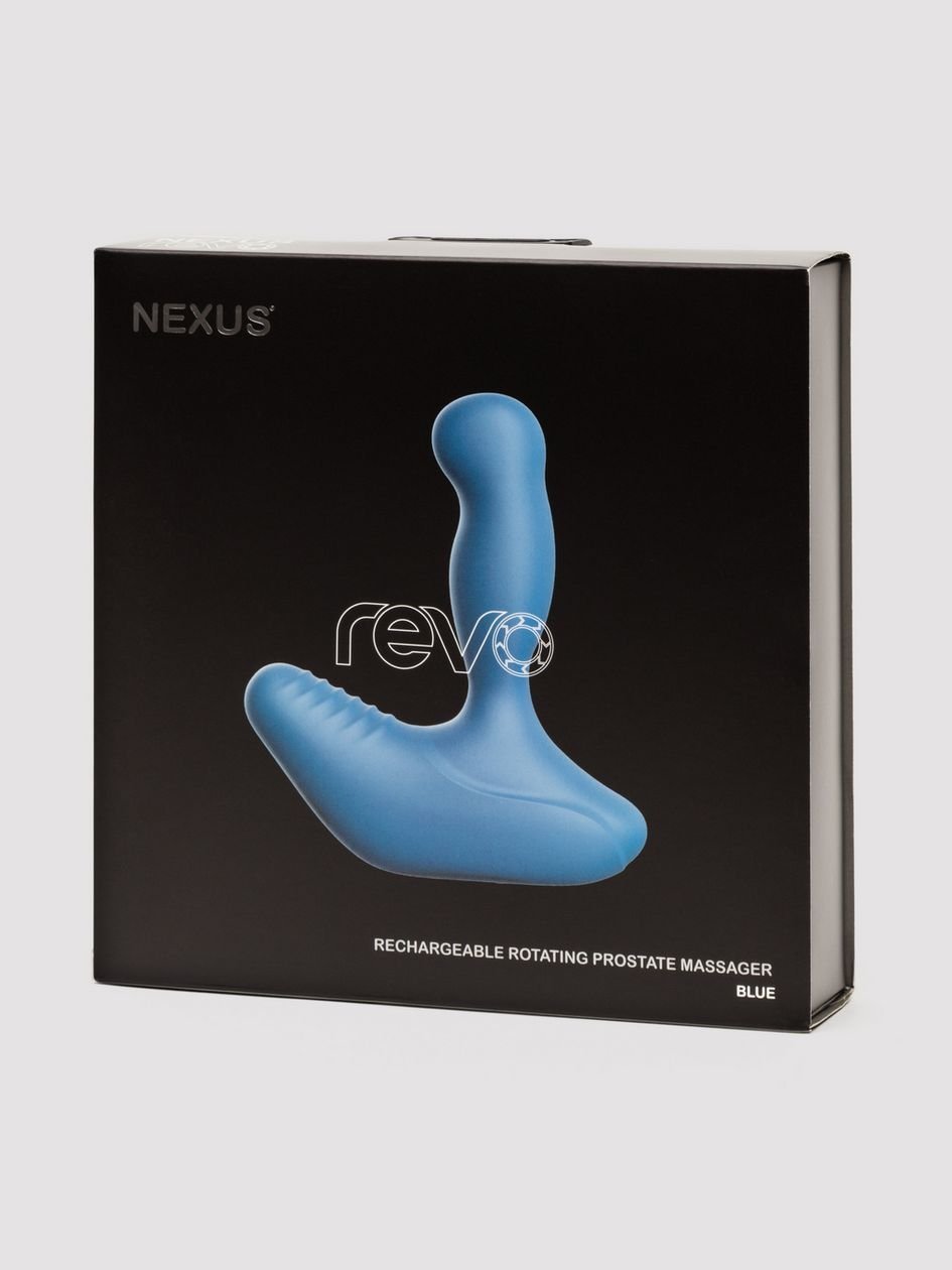 87479.jpg Nexus Revo Blue Rechargeable Rotating Prostate Massager - Image 1