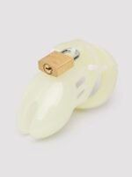 CB-6000S Short Male Glow In The Dark Chastity Cage Kit - Image 2