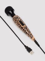 Lovehoney Deluxe Rechargeable Mini Leopard Massage Wand Vibrator - Image 4