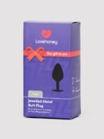 Lovehoney Clear Jeweled Metal Butt Plug - Image 7
