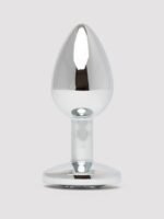 Lovehoney Clear Jeweled Metal Butt Plug - Image 4