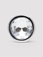 Lovehoney Clear Jeweled Metal Butt Plug - Image 5