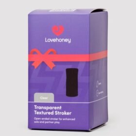 Lovehoney Clear Transparent Textured Stroker