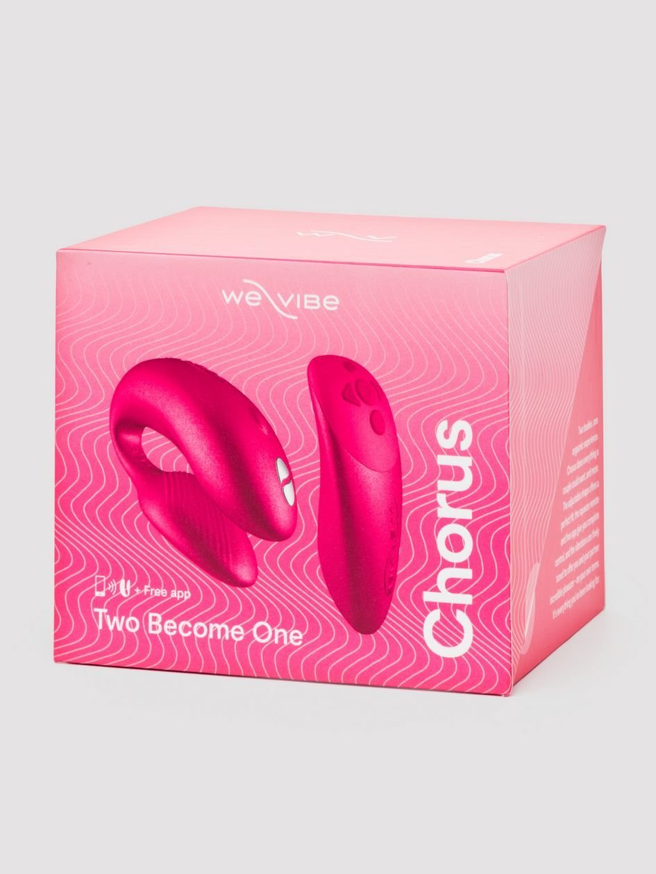 87699.jpg We-Vibe Chorus Cosmic Pink App and Remote Controlled Rechargeable Couple's Vibrator - Image 1
