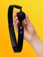 SEI MIO Strictly Come Quietly Soft Strap Silicone Ball Gag - Image 4