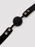 SEI MIO Strictly Come Quietly Soft Strap Silicone Ball Gag - Image 9