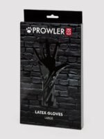 Prowler RED Black Latex Fisting Gloves