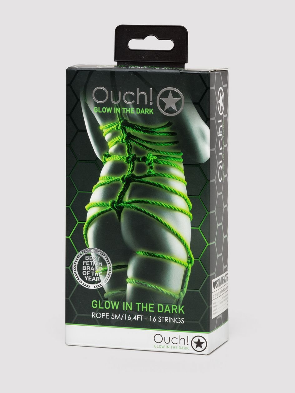 87886.jpg Ouch! Japanese Glow in the Dark Shibari Rope 5 Meter - Image 1