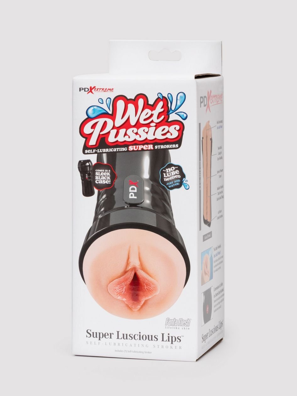 87892.jpg PDX Extreme Wet Pussies Self-Lubricating Realistic Stroker - Image 1
