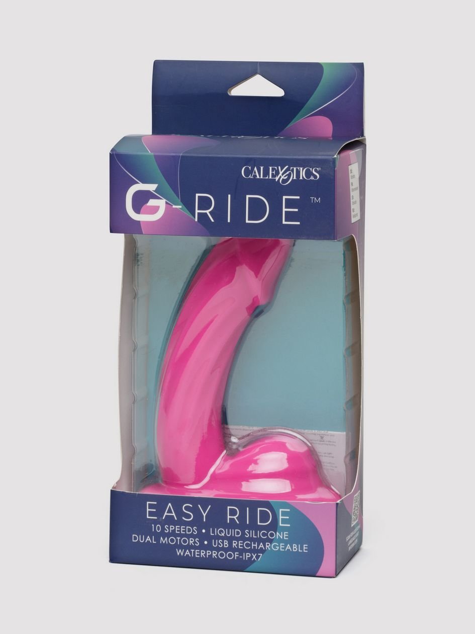 87896.jpg G-Ride Rechargeable Easy Ride Vibrating Dildo - Image 1