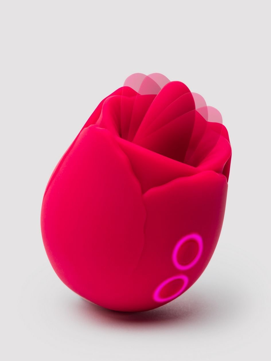 87935.jpg Lovehoney Red Licking Rose Vibrator - Image 1