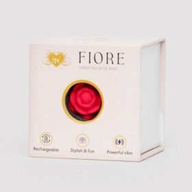 FIORE Rechargeable Vibrating Silicone Rose Ring