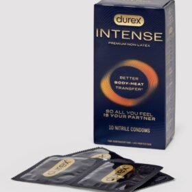Durex Intense Nitrile Non-Latex Condoms (10 Pack)