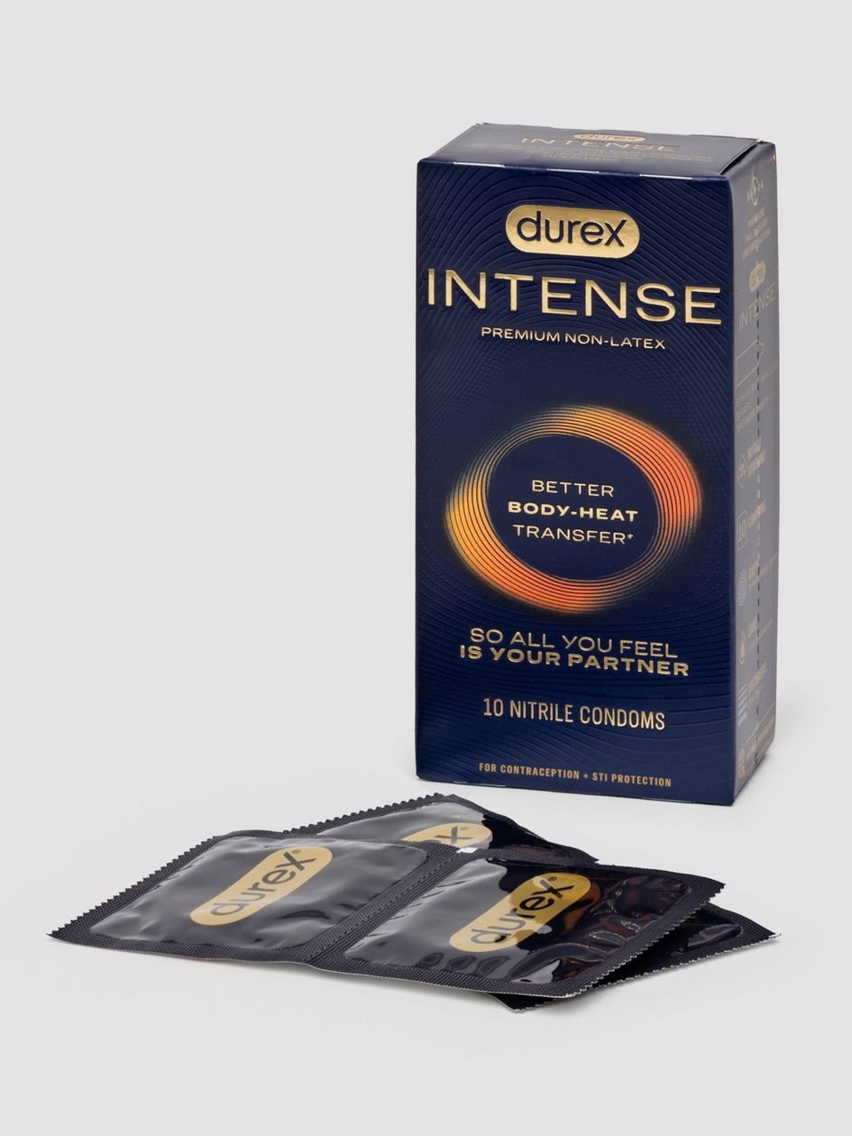 88085.jpg Durex Intense Nitrile Non-Latex Condoms (10 Pack) - Image 1