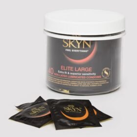 Lifestyles SKYN Elite Large Non-Latex Condoms (40 Pack)
