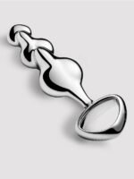 njoy Disco Rippled Textured Stainless Steel G/P-Spot Dildo - Image 5