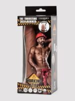 Working Stiff The Thrusting Jack Hammer 8.25 Inch Realistic Silicone Vibrating Dildo