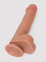 Working Stiff The Thrusting Jack Hammer 8.25 Inch Realistic Silicone Vibrating Dildo - Image 4