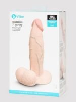 b-Vibe Slipskin Flesh Pink Ultra Realistic Girthy 7" Dual Density Dildo
