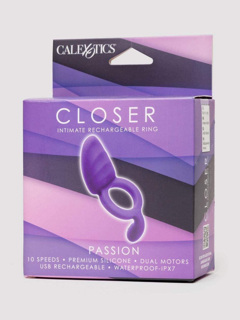 88715-1.jpg Closer Intimate Passion Rechargeable Dual Stimulation Cock Ring - Image 1