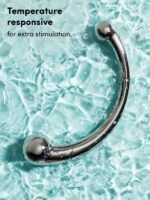 njoy Pure Wand Stainless Steel Dildo - Image 3