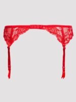 Lovehoney Love Me Red Lace Garter Belt