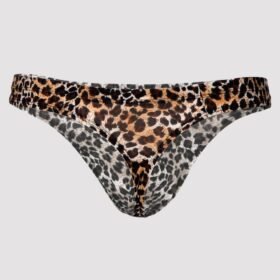 LHM Leopard Print Thong