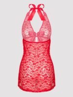 Lovehoney Plus Size Unwrap Me Red Lace Babydoll