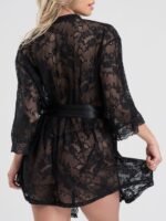 Lovehoney Flaunt Me Floral Lace Robe - Image 4