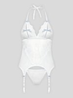 Lovehoney Peek-a-Boo White Lace Merry Widow Bustier SetPeek-a-Boo White Lace Mer