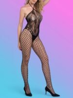 Lovehoney Treasure Chest Fishnet Crotchless Bodystocking - Image 3