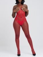 Lovehoney Treasure Chest Fishnet Crotchless Bodystocking - Image 2