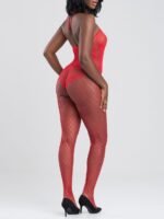 Lovehoney Treasure Chest Fishnet Crotchless Bodystocking - Image 4