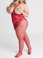 Lovehoney Plus Size Treasure Chest Fishnet Crotchless Bodystocking - Image 2