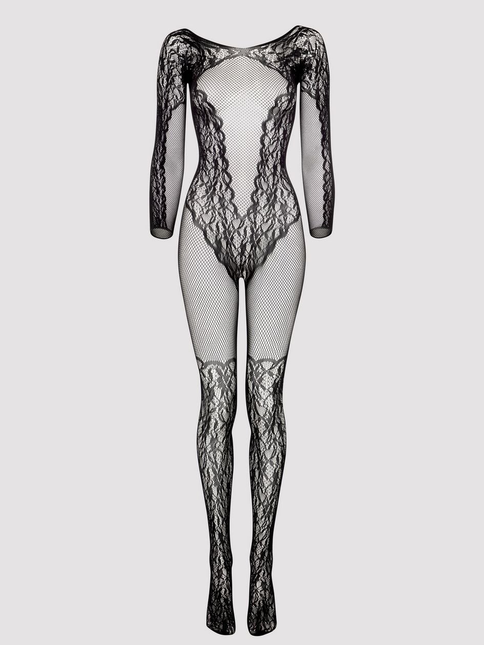 a40721g74308.jpg Lovehoney All About That Lace Fishnet Bodystocking - Image 1