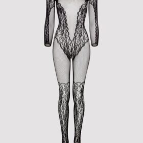 Lovehoney Plus Size All About That Lace Fishnet Bodystocking
