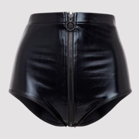 Lovehoney Plus Size Fierce Wet Look High-Waisted Panties