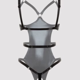 Lovehoney Fierce Wet Look Open Cup Teddy