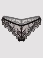Lovehoney Plus Size Bombshell Black Lace Babydoll Set - Image 9