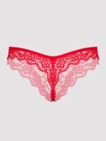 Lovehoney Plus Size Bombshell Red Lace Babydoll Set